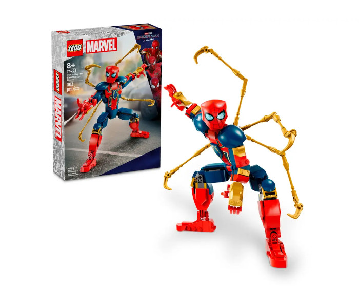 Igračka Lego kocke Marvel Iron Spider-Man Construction Figure 8+