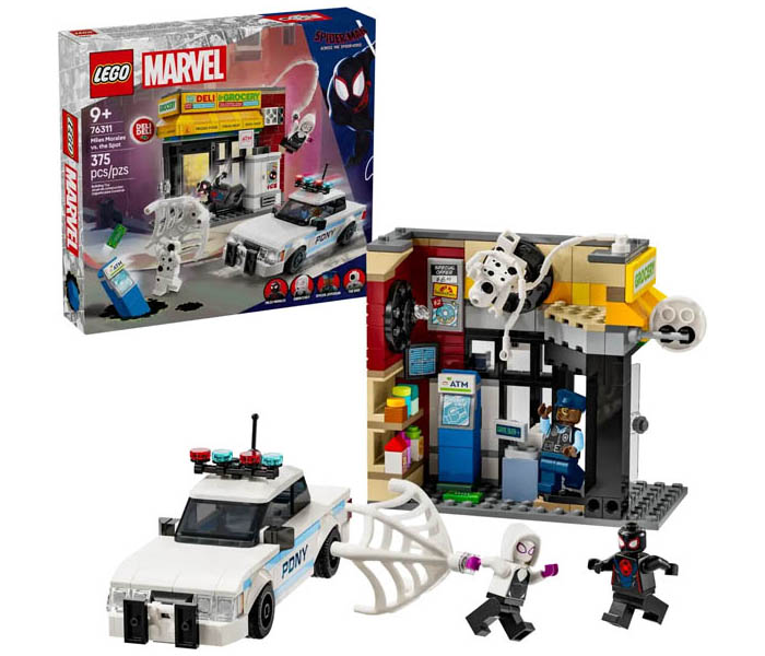 Igračka Lego kocke Marvel Spider-Verse: Miles Morales vs. The Spot 9+