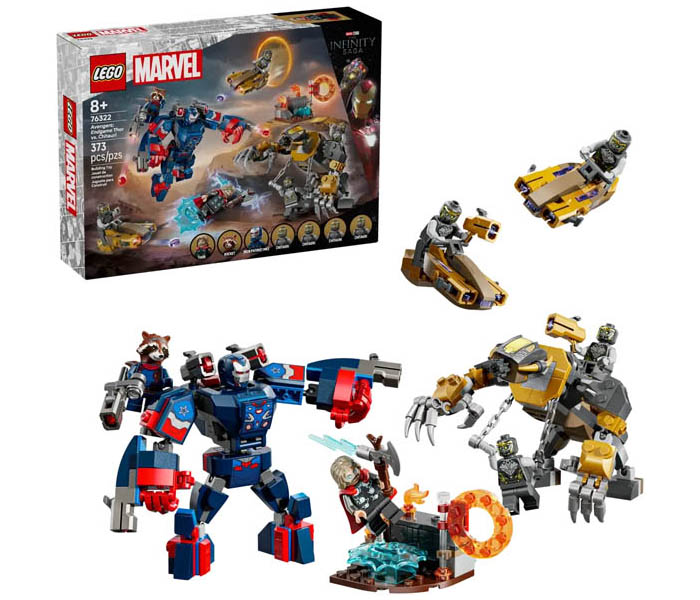 Igračka Lego kocke Marvel Avengers: Endgame Thor vs. Chitauri 8+