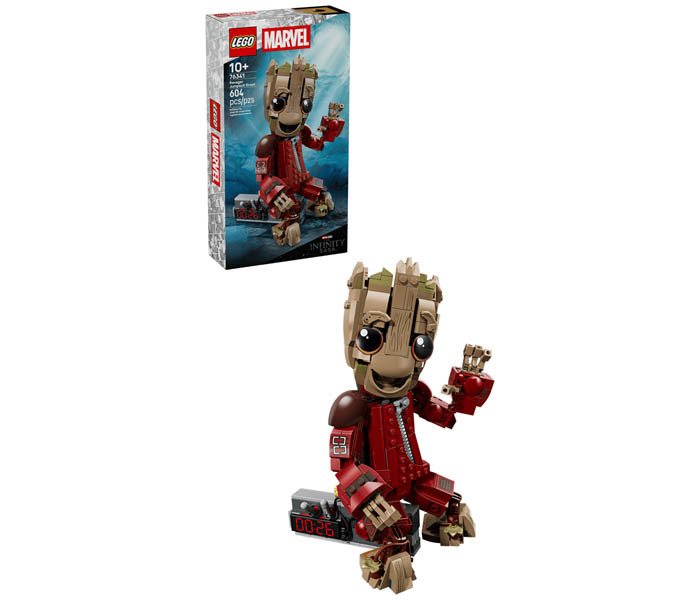 Igračka Lego kocke Marvel Ravager Jumpsuit Groot 10+