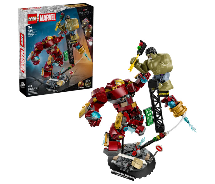 Igračka Lego kocke Marvel Epic Battle: Hulkbuster vs. The Hulk 9+