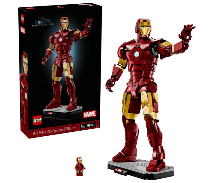 Igračka Lego kocke Marvel Iron Man Mark 3 Collectors' Edition 18+
