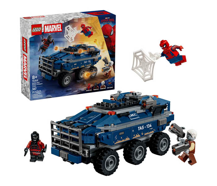 Igračka Lego kocke Marvel Spider-Man Prison Transport Chase 8+