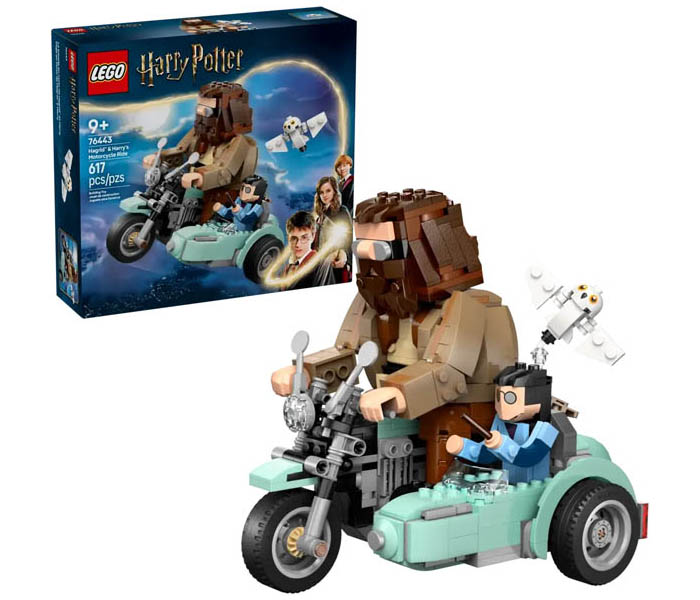 Igračka Lego kocke Harry Potter Hagrid & Harry's Motorcycle Ride 9+