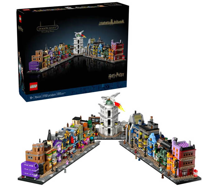 Igračka Lego kocke Harry Potter Diagon Alley Wizarding Shops 18+