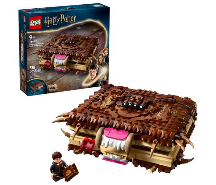 Igračka Lego kocke Harry Potter Chomping Monster Book of Monsters 9+
