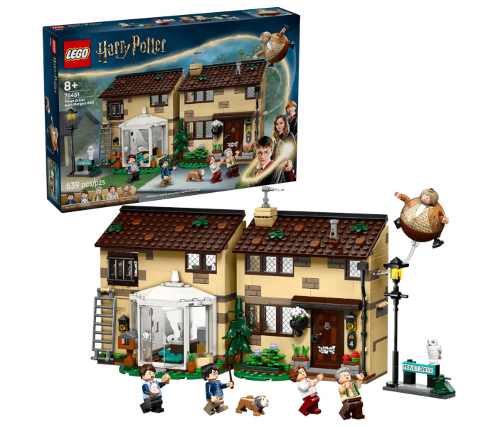 Igračka Lego kocke Harry Potter Privet Drive: Aunt Marge's Visit 8+