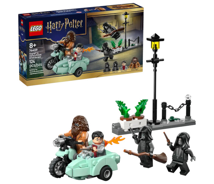 Igračka Lego kocke Harry Potter™ Hagrid™ & Harry's Privet Drive Escape 8+