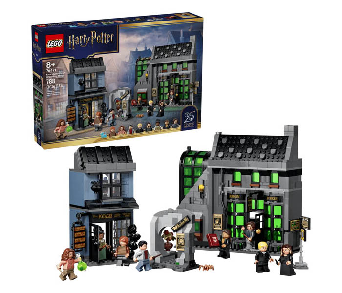 Igračka Lego kocke Harry Potter™ Knockturn Alley™ Wizarding Shops 8+