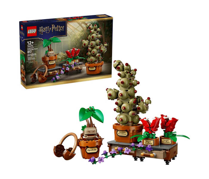 Igračka Lego kocke Harry Potter™ Hogwarts™ Herbology Plants 12+