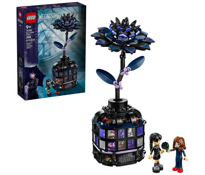 Igračka Lego kocke Wednesday Sets Black Dahlia Flower 9+