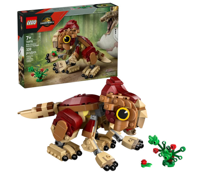 Igračka Lego kocke Jurassic World Baby Dinosaur Dolores: Aquilops 7+