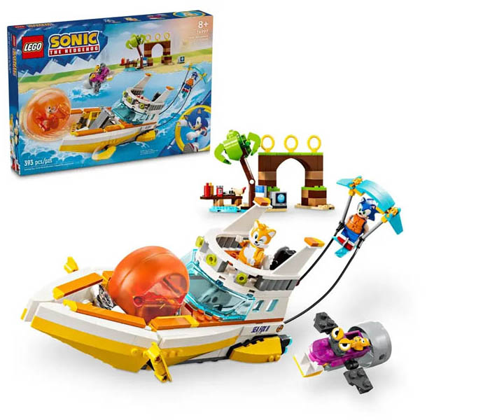 Igračka Lego kocke Sonic the Hedgehog Tail's Adventure Boat  8+
