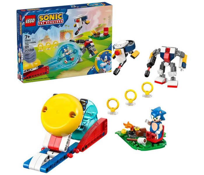 Igračka Lego kocke Sonic the Hedgehog Sonic's Campfire Clash 7+