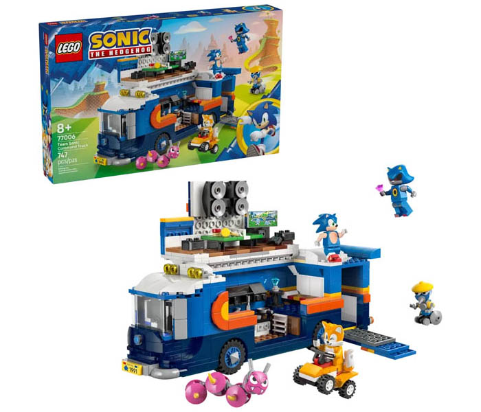 Igračka Lego kocke  Sonic the Hedgehog™ Team Sonic Command Truck 8+