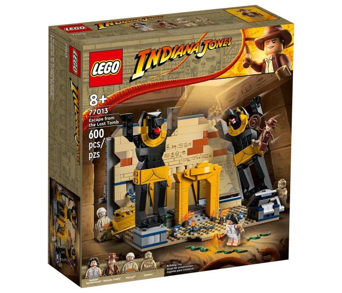 Igračka Lego kocke Indiana Jones escape from the lost tomb, 8g+