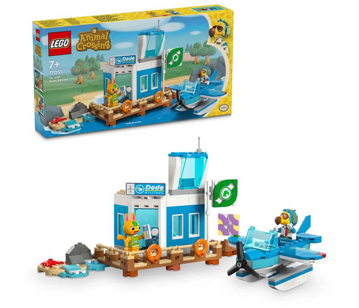 Igračka Lego kocke Animal Crossing Fly with Dodo Airlines 7+