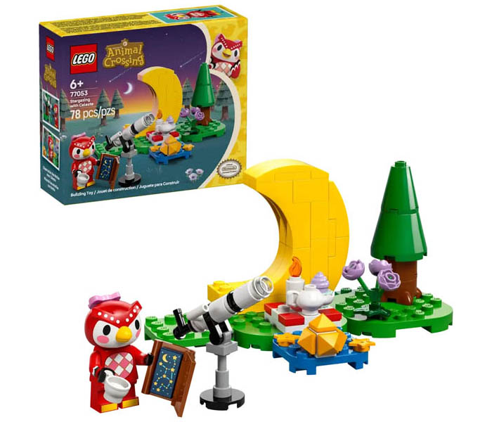 Igračka Lego kocke Animal Crossing Stargazing with Celeste 6+