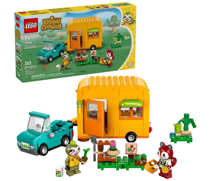 Igračka Lego kocke Animal Crossing Leif's Caravan & Garden Shop 7+