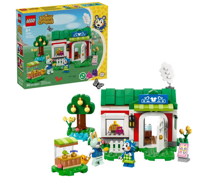 Igračka Lego kocke Animal Crossing Able Sisters Clothing Shop 6+
