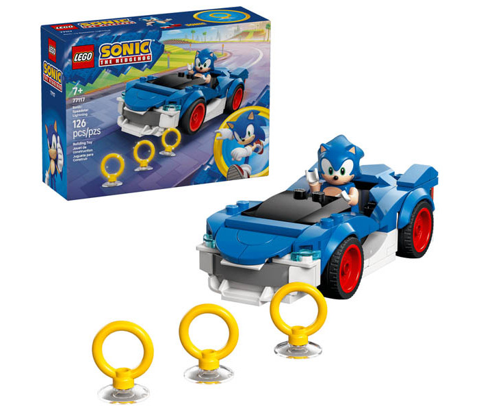 Igračka Lego kocke Sonic the Hedgehog™ Sonic: Speedster Lightning 7+
