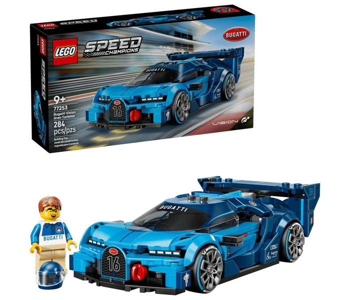Igračka Lego kocke Speed Champions Bugatti vision GT hyper sports car 9+
