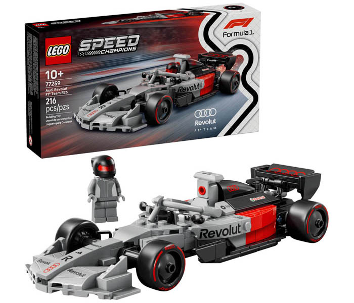 Igračka Lego kocke Speed Champions Audi Revolut F1® Team R26 Race Car 10+