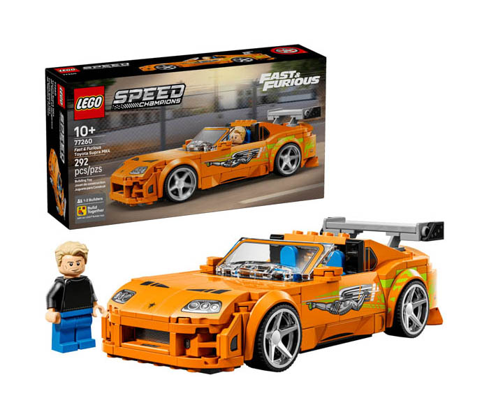 Igračka Lego kocke Speed Champions The Fast and The Furious Toyota Supra MK4 10+