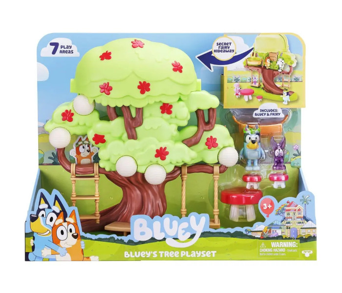 Igračka Bluey kućica na drvetu set