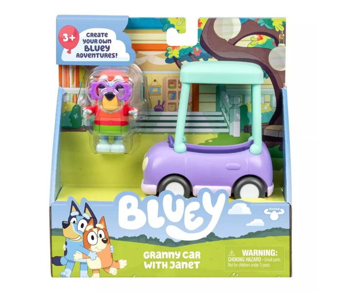Igračka Bluey vozilo sa figuricom