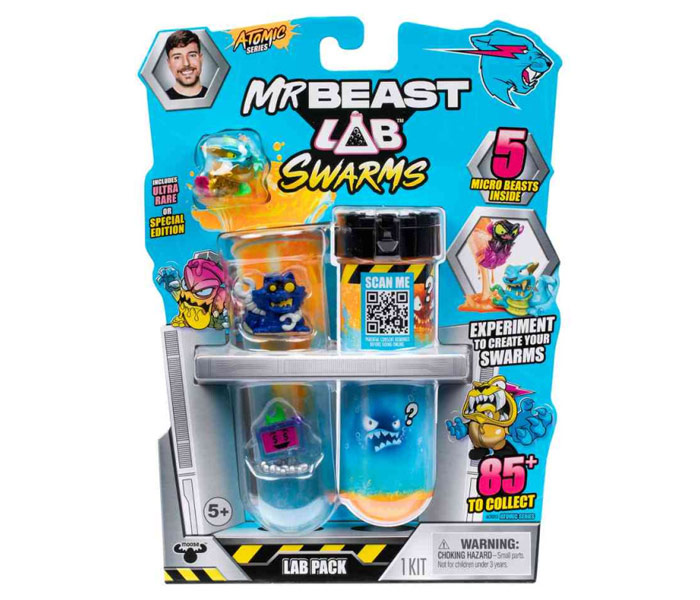 Igračka MrBeast lab biomities 5pk