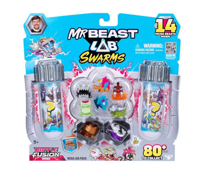 Igračka MrBeast swarms mega lab set