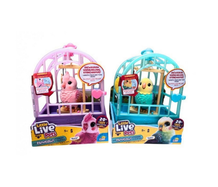 Igračka Little live pets mama ptičica i kavez set