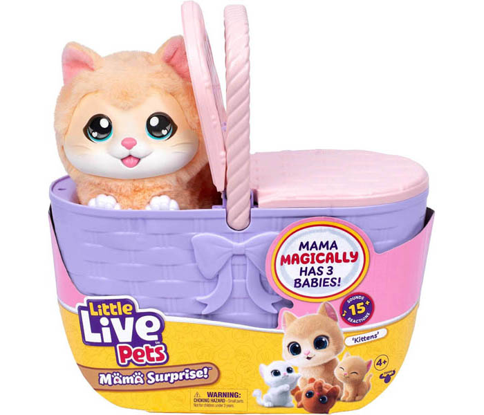 Igračka Little live pets mama surprise kitty set za igru