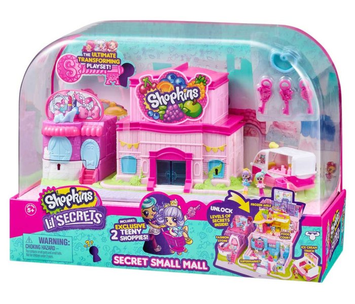 Igracka Shopkins lil secrets small mall set