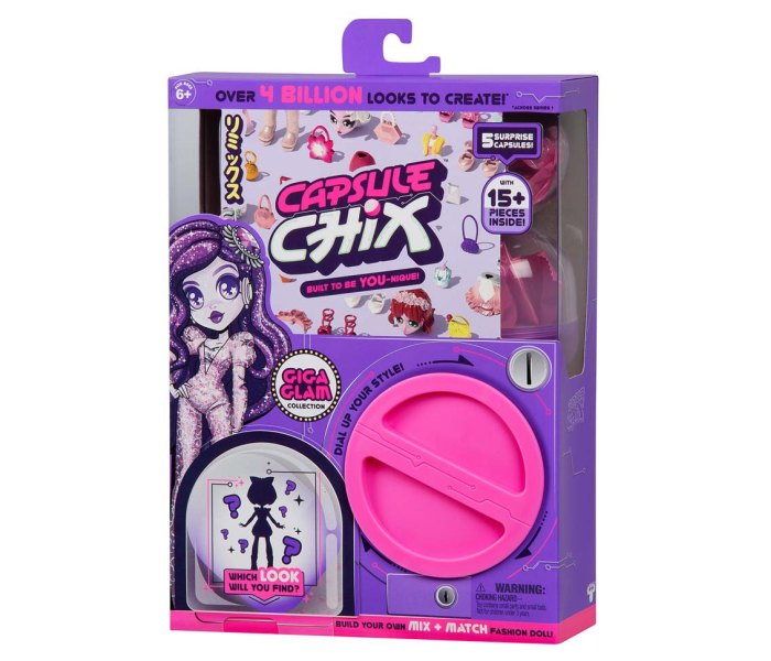 Igracka Capsule clix giga glam lutka asst