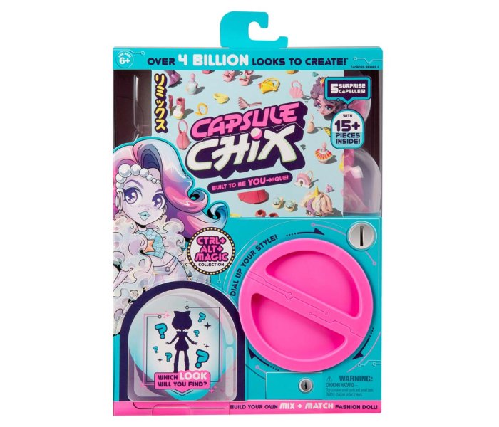 Igracka Capsule clix ctrl alt magic lutka asst