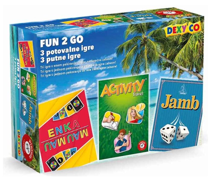 Igračka Piatnik set putnih društvenih igara slo/hr/srb