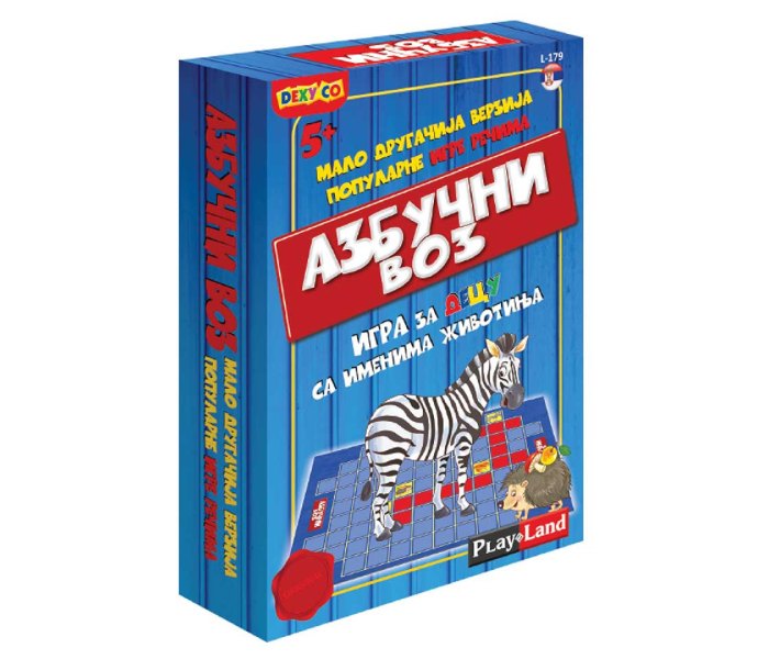 Play Land azbučni voz junior društvena igra