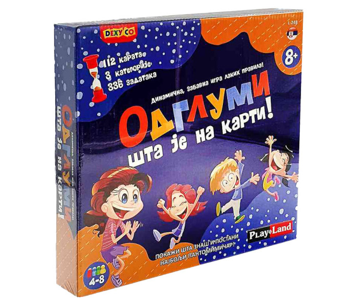 Društvena igra Play land odglumi šta je na karti