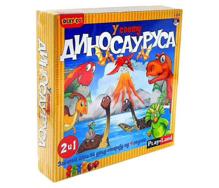 Društvena igra Play land svijet dinosaurusa