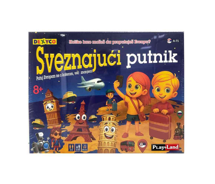 Društvena igra Play land sveznajući putnik