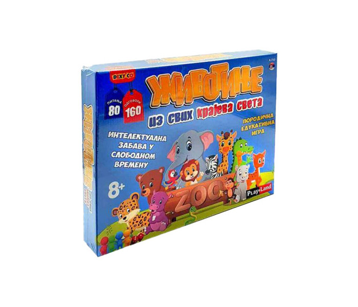 Društvena igra Play land životinje iz svih krajeva svijeta