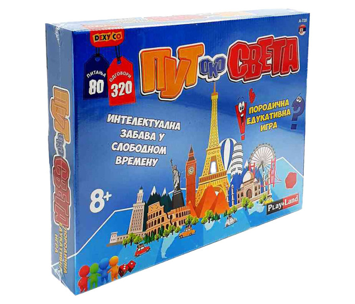 Društvena igra Play land Put oko svijeta