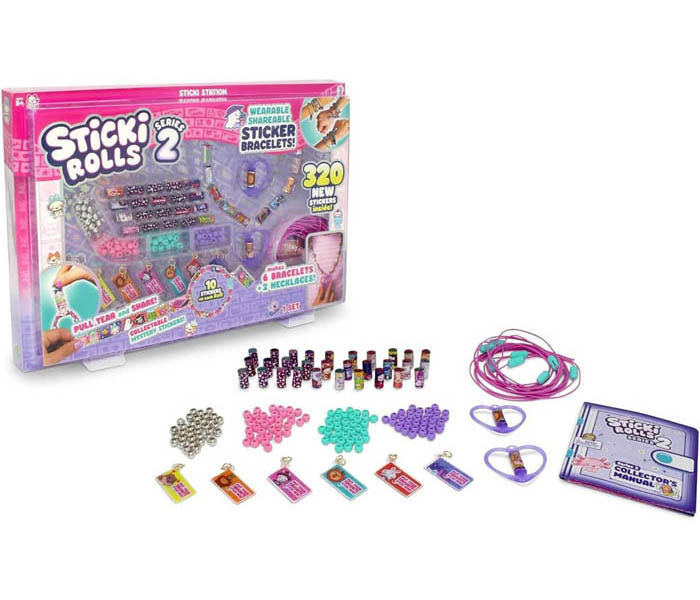 Igračka Sticki rolls sticki station set