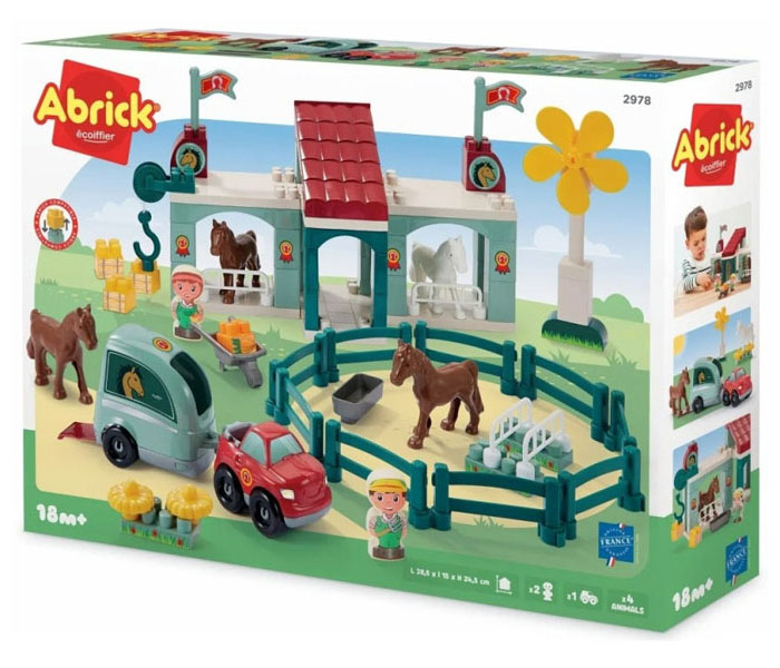 Igračka Ecoiffer set konjički centar