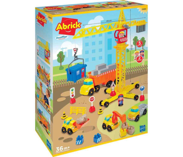Igračka Abrick građevinski kran