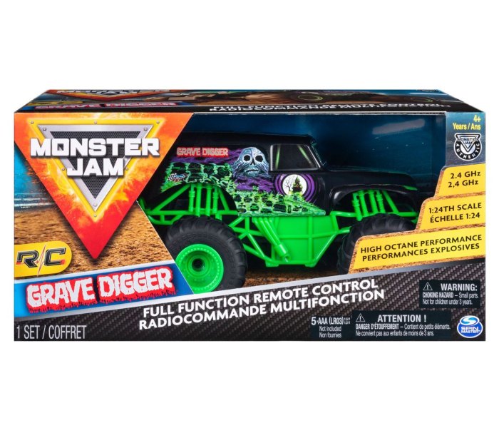 Igracka Monster jam grave digger rc vozilo
