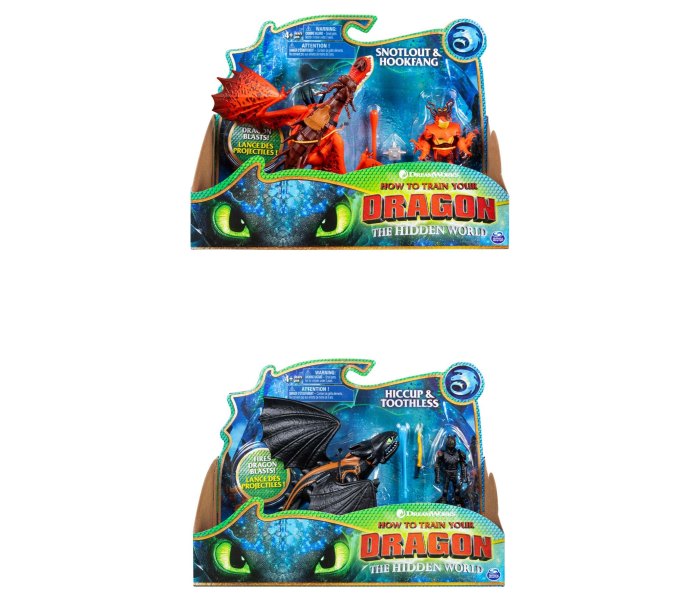 Igračka dragons zmaj i viking set