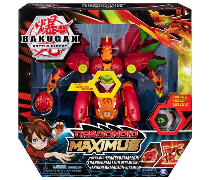 Igracka Bakugan dragonoid maximus asst